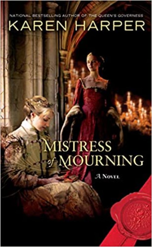 Book cover for "Mistress of Mourning" by Karen Harper