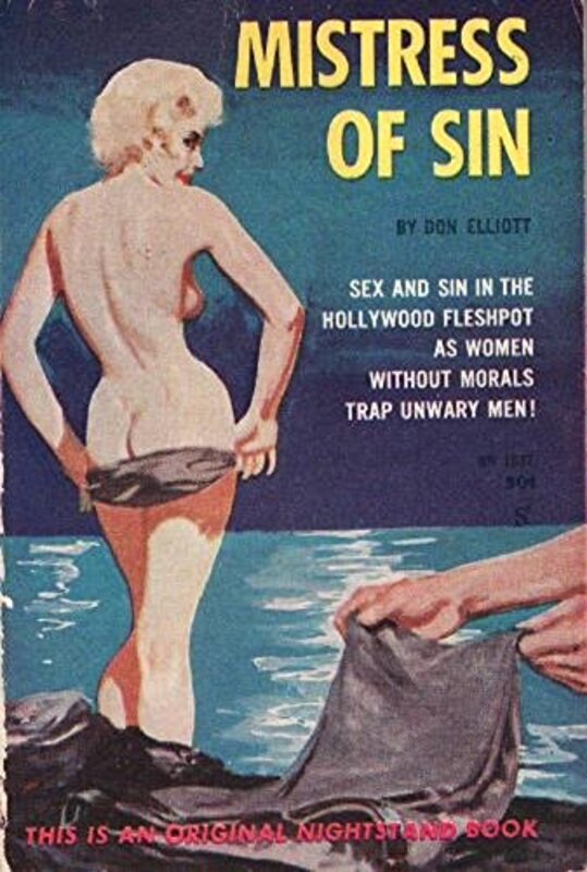 Book cover for "Mistress of Sin" by Robert Silverberg