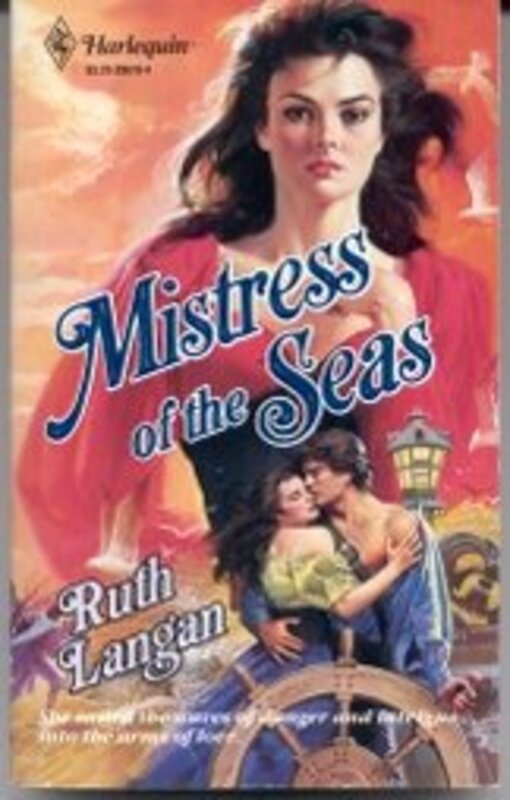 Book cover for "Mistress of The Seas" by Ruth Langan