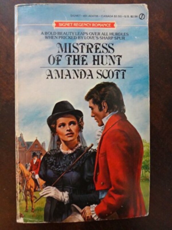 Book cover for "Mistress of the Hunt" by Lynne Scott Drennan