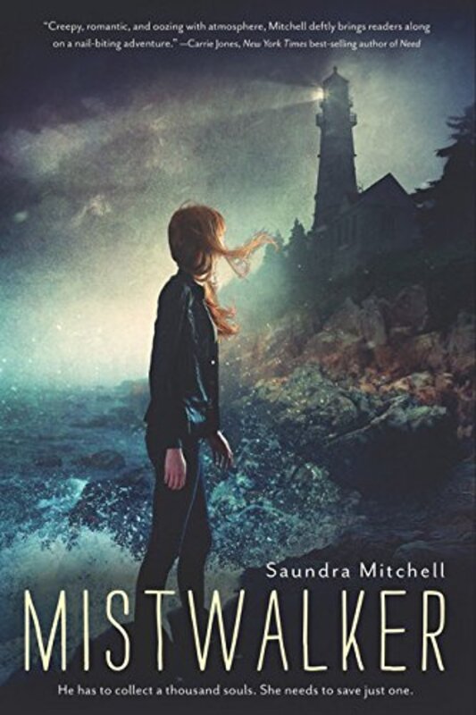 Book cover for "Mistwalker" by Saundra Mitchell