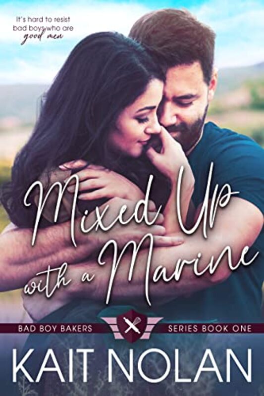 Book cover for "Mixed Up with a Marine" by Kait Nolan