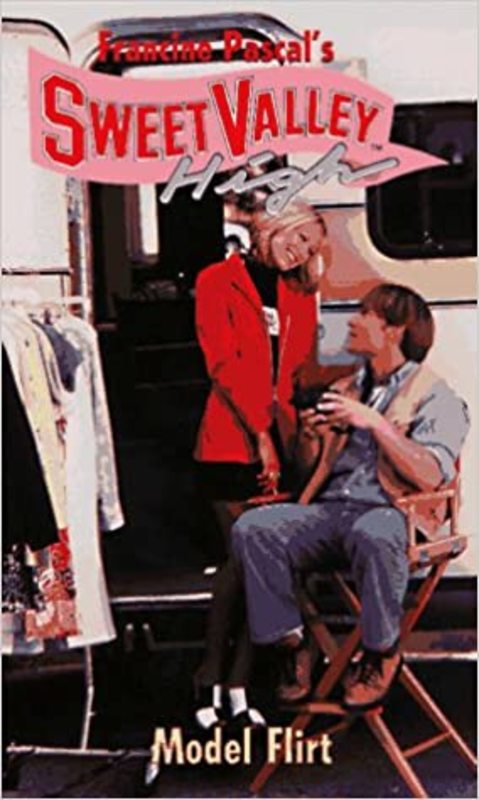 Book cover for "Model Flirt" by Francine Pascal