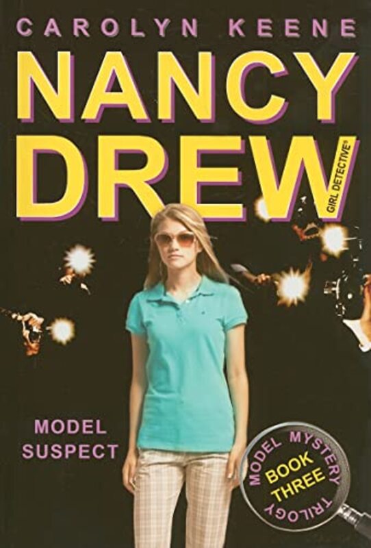 Book cover for "Model Suspect" by Mildred A Wirt