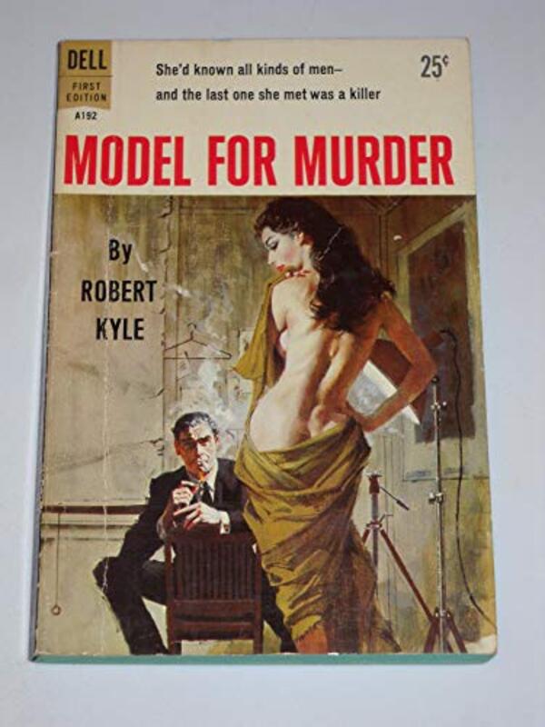 Book cover for "Model for Murder" by Robert Terrall