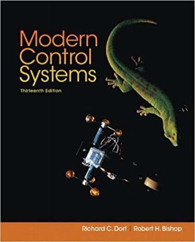 Book cover for "Modern Control Systems" by Richard Dorf