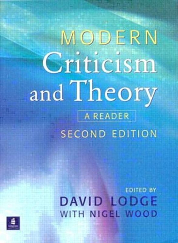Book cover for "Modern Criticism and Theory" by David Lodge