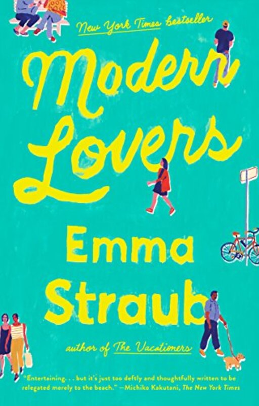 Book cover for "Modern Lovers" by Emma Straub