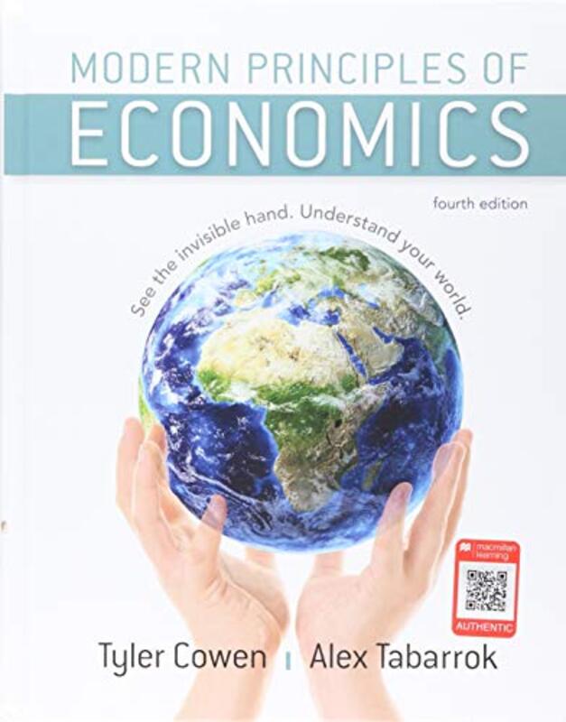 Book cover for "Modern Principles of Economics"
