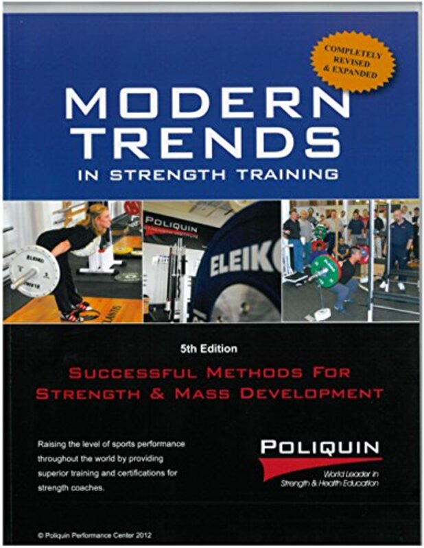 Book cover for "Modern Trends in Strength Training"