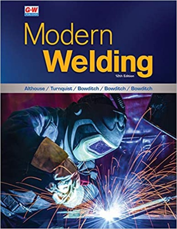 Book cover for "Modern Welding" by Andrew D. Althouse
