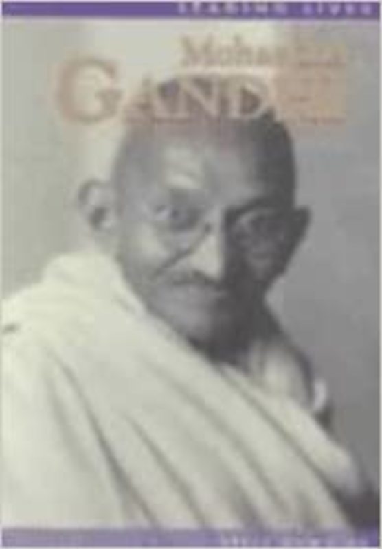 Book cover for "Mohandas Gandhi" by David Downing