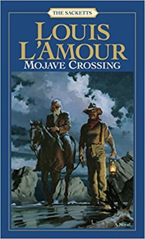 Book cover for "Mojave Crossing" by Louis LAmour