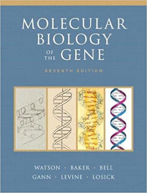 Book cover for "Molecular Biology of the Gene" by James Watson