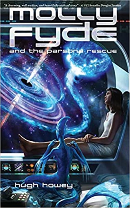 Book cover for "Molly Fyde and the Parsona Rescue" by Hugh Howey