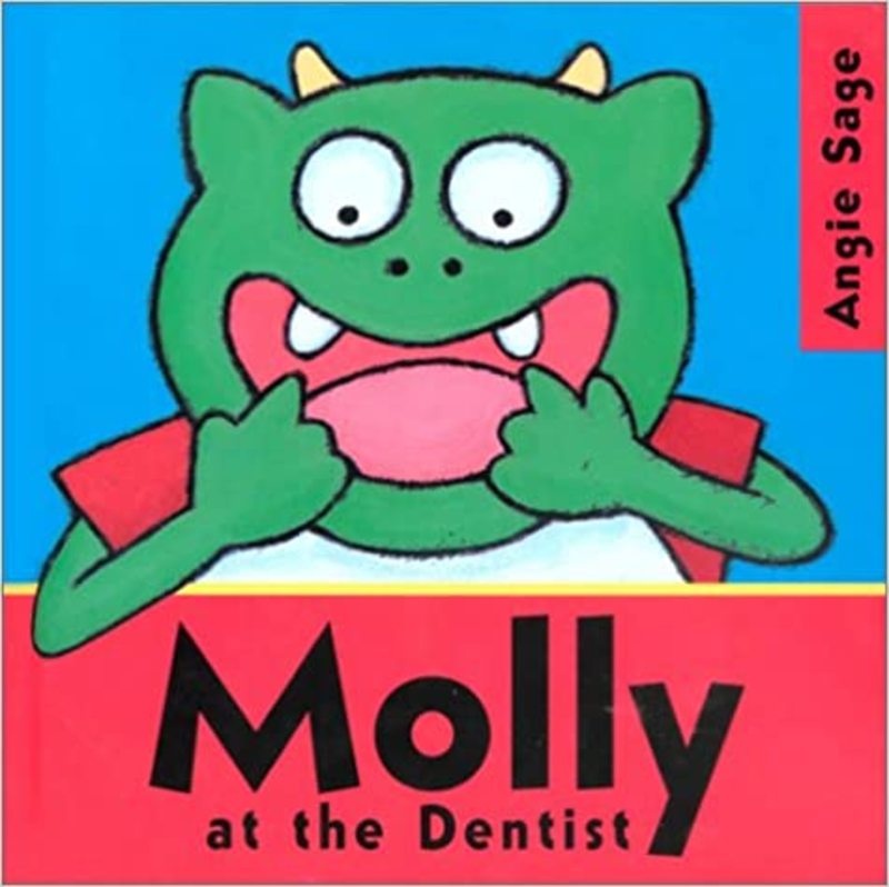 Book cover for "Molly at the Dentist" by Angie Sage