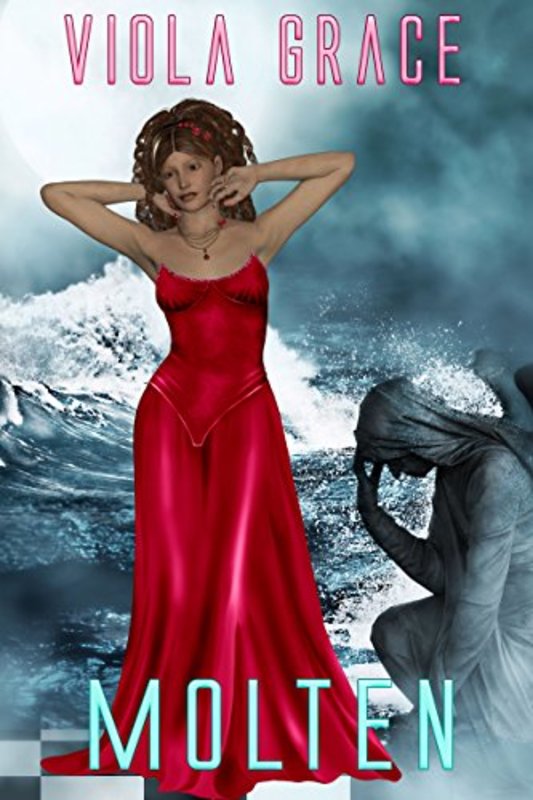 Book cover for "Molten" by Viola Grace