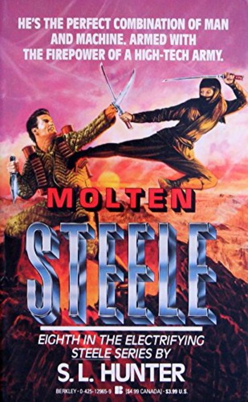 Book cover for "Molten Steele" by Victor Milan