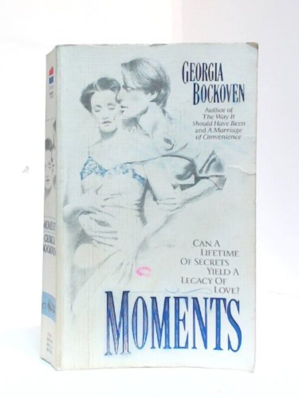 Book cover for "Moments" by Georgia Bockoven