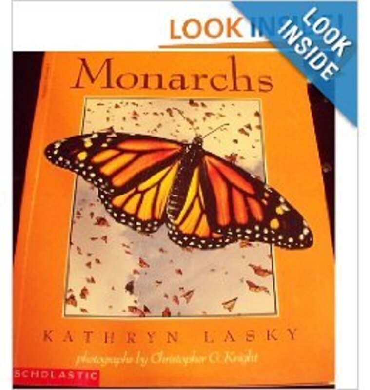 Book cover for "Monarchs" by Kathryn Lasky