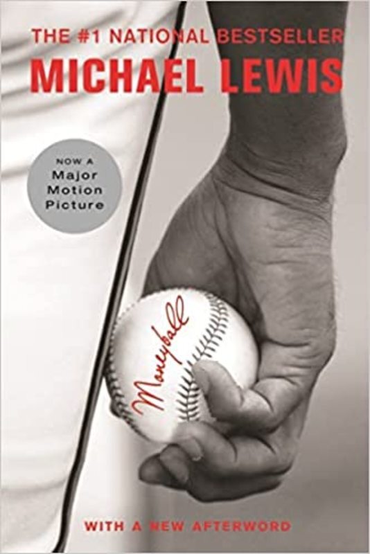 Book cover for "Moneyball" by Michael Lewis