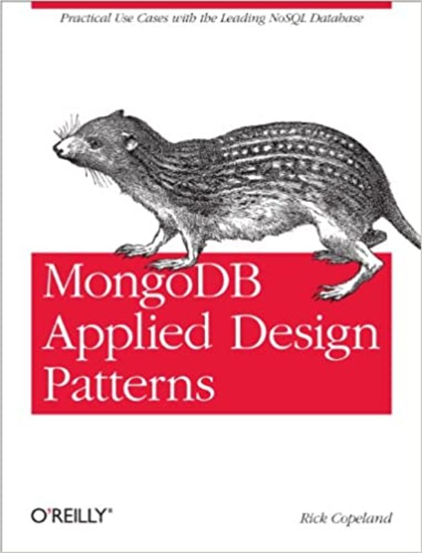 Book cover for "MongoDB Applied Design Patterns" by Rick Copeland