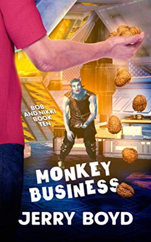 Book cover for "Monkey Business" by Jerry Boyd