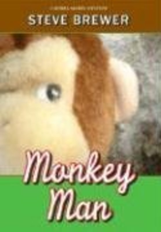 Book cover for "Monkey Man" by Steve Brewer