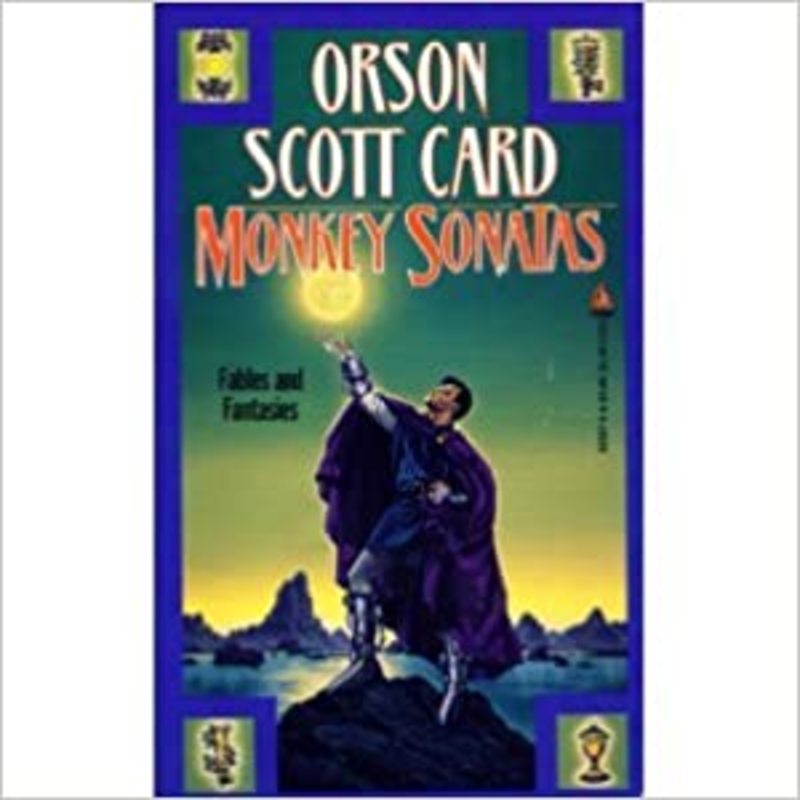 Book cover for "Monkey Sonatas" by Orson Scott Card