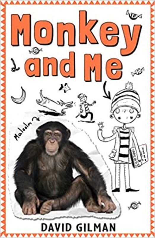 Book cover for "Monkey and Me" by David Gilman