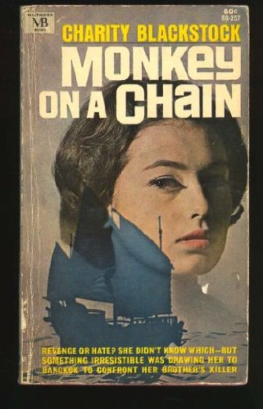 Book cover for "Monkey on a Chain" by Charity Blackstock