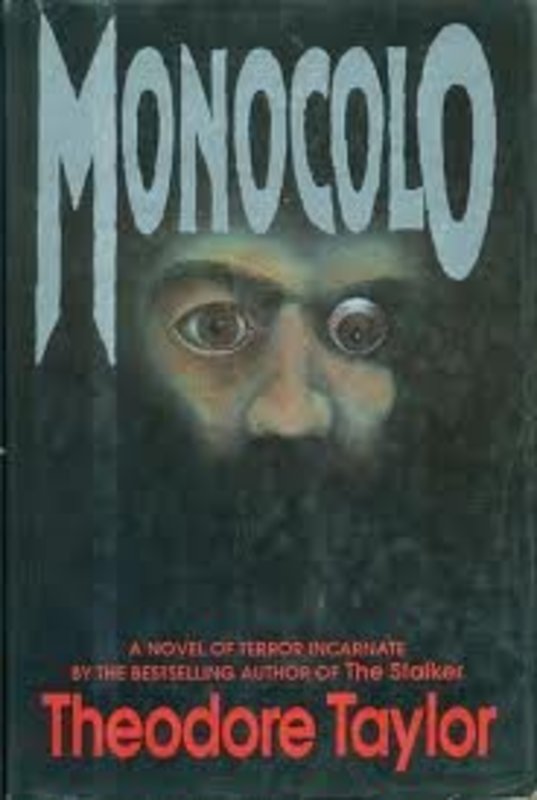 Book cover for "Monocolo" by Theodore Taylor