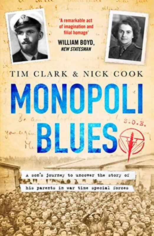 Book cover for "Monopoli Blues" by Nick Cook