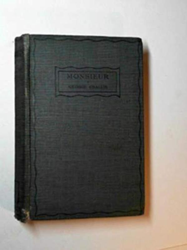 Book cover for "Monsieur" by Max Brand