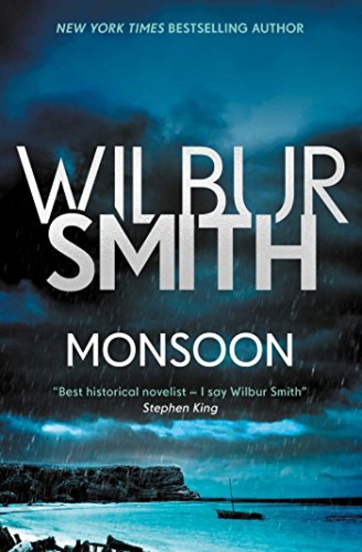 Book cover for "Monsoon" by Wilbur Smith