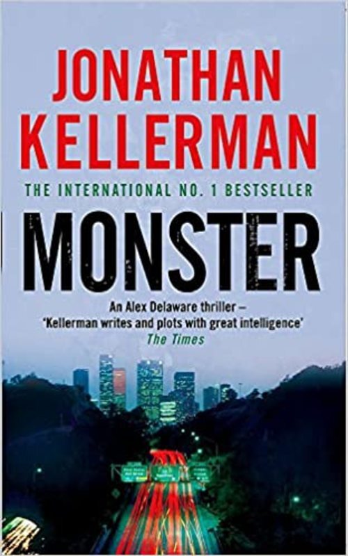 Book cover for "Monster" by Jonathan Kellerman