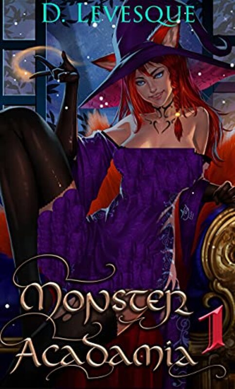 Book cover for "Monster Acadamia 1" by D Levesque
