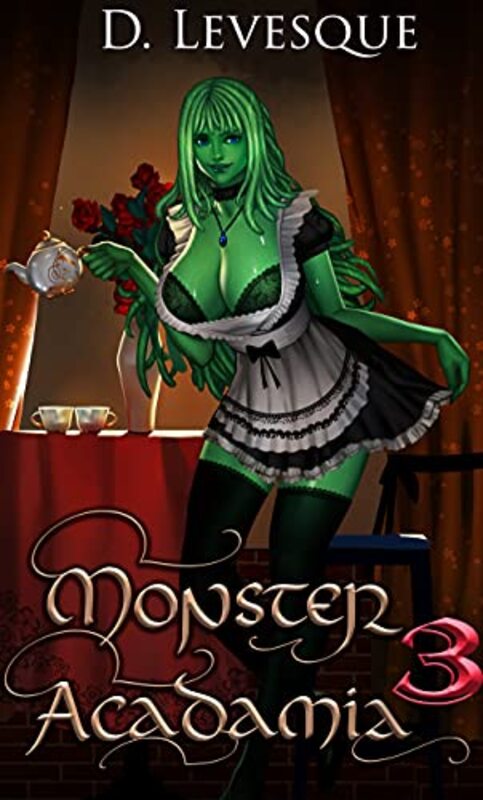 Book cover for "Monster Acadamia 3" by D Levesque