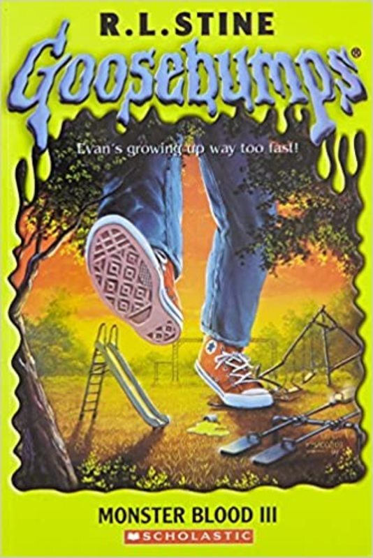 Book cover for "Monster Blood III" by R.L. Stine