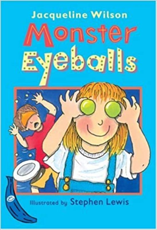 Book cover for "Monster Eyeballs" by Jacqueline Wilson
