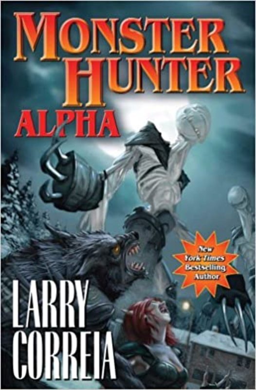 Book cover for "Monster Hunter Alpha" by Larry Correia