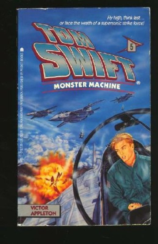 Book cover for "Monster Machine" by Victor Appleton
