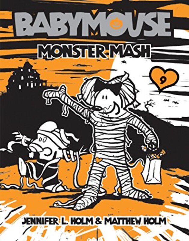 Book cover for "Monster Mash" by Jennifer L Holm