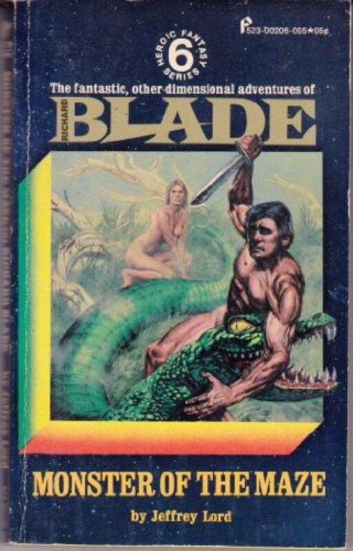 Book cover for "Monster of the Maze" by Jeffrey Lord