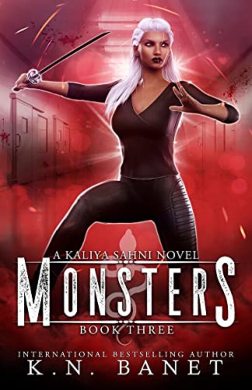 Book cover for "Monsters" by Kristen KN Banet