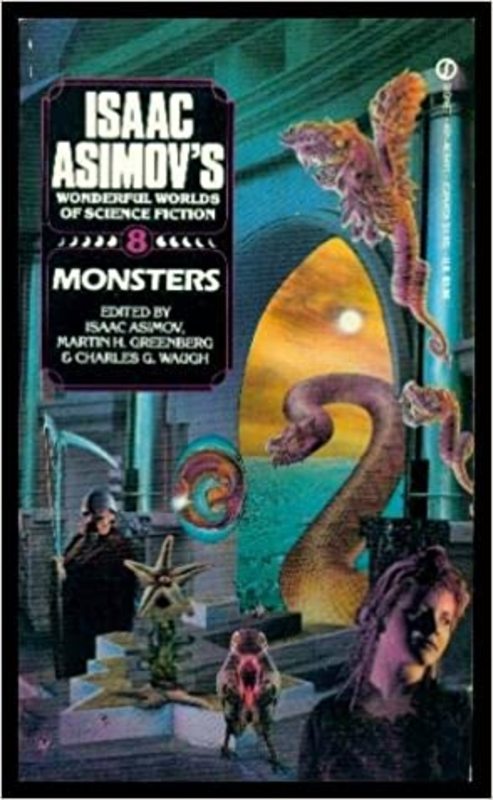 Book cover for "Monsters" by Isaac Asimov