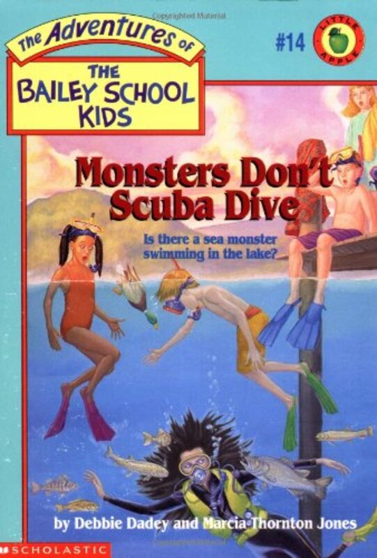 Book cover for "Monsters Don't Scuba Dive" by Marcia Thornton Jones