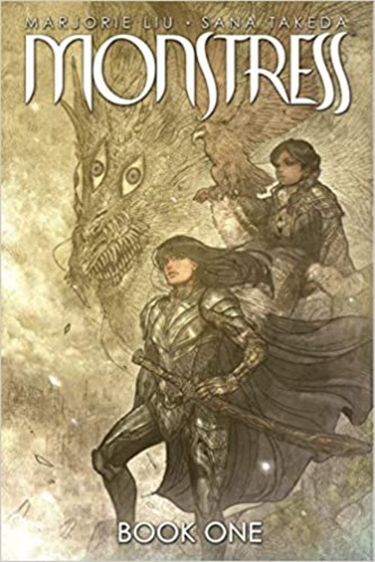 Book cover for "Monstress" by Marjorie Liu