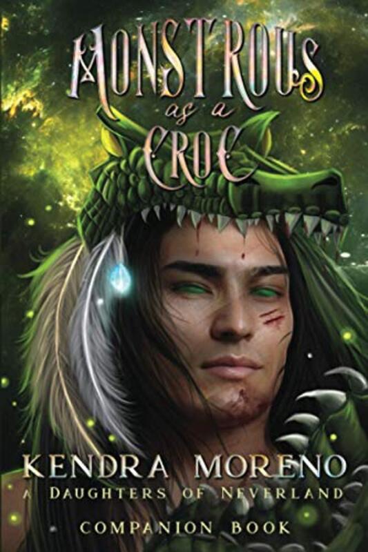 Book cover for "Monstrous as a Croc" by Kendra Moreno
