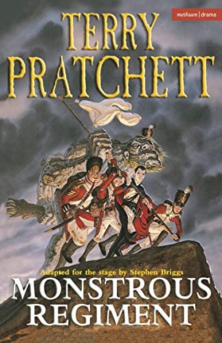 Book cover for "Monstrous Regiment" by Terry Pratchett